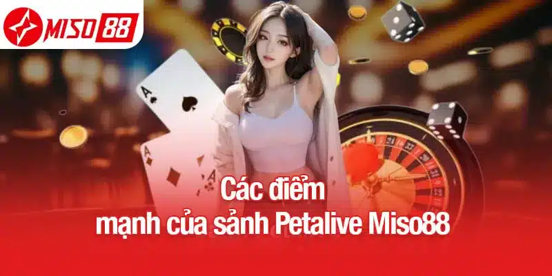 Các điểm mạnh của sảnh Petalive Miso88