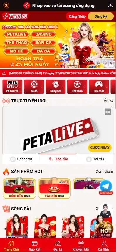 Lựa chọn game yêu thích